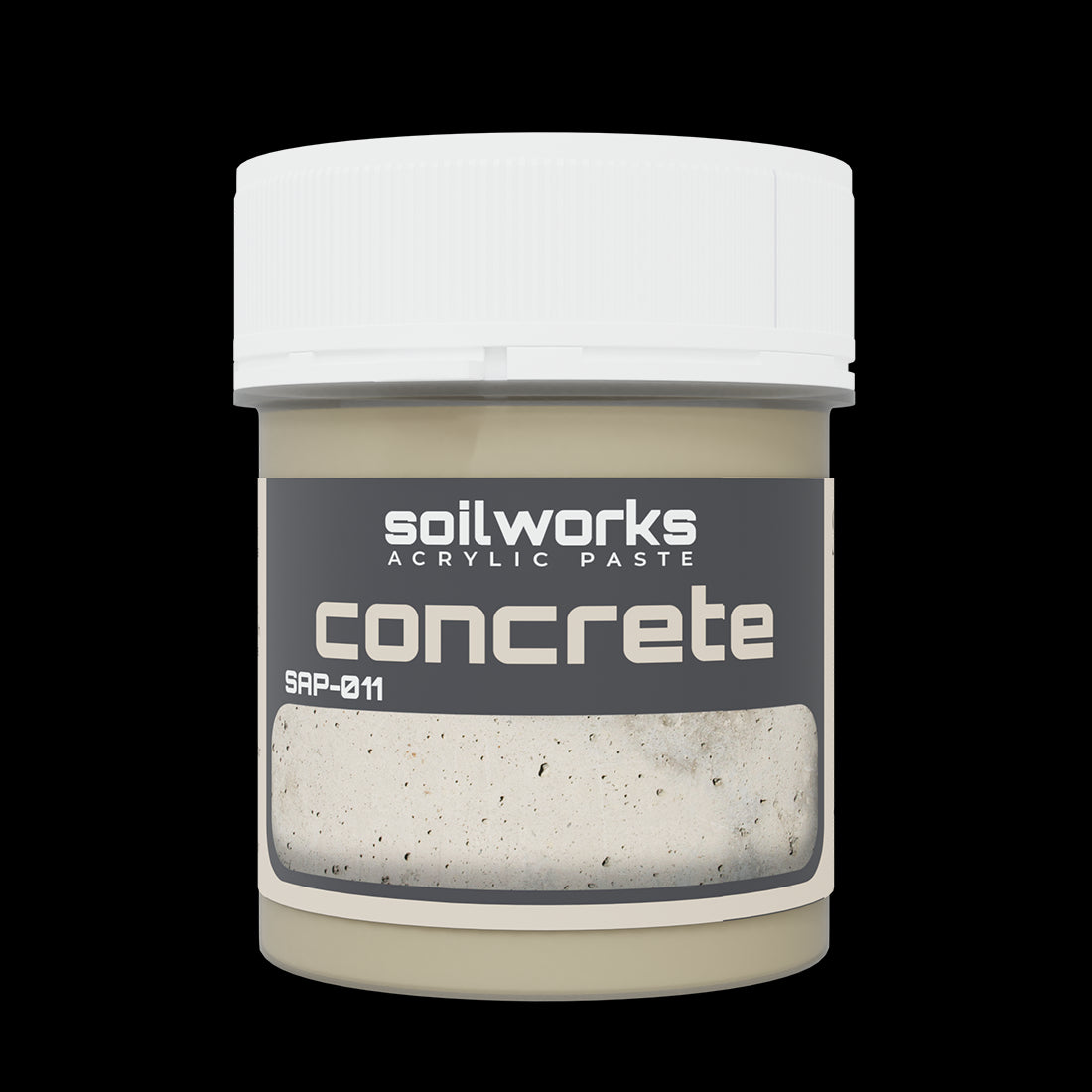 Scale 75 SAP-011 Soilworks Scenery Concrete 100ml (9210263240941)