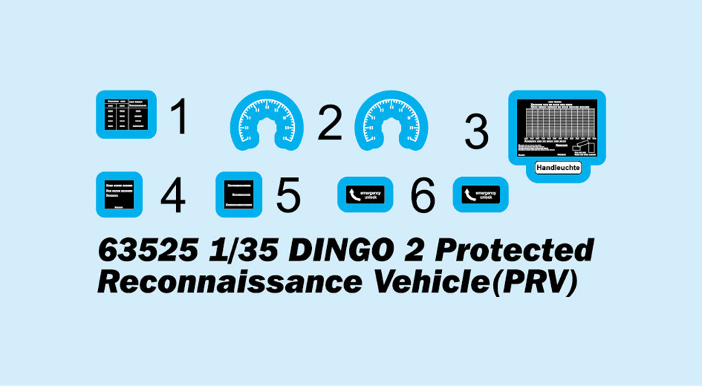 I Love Kit 1/35 DINGO 2 Protected Reconnaissance Vehicle(PRV)