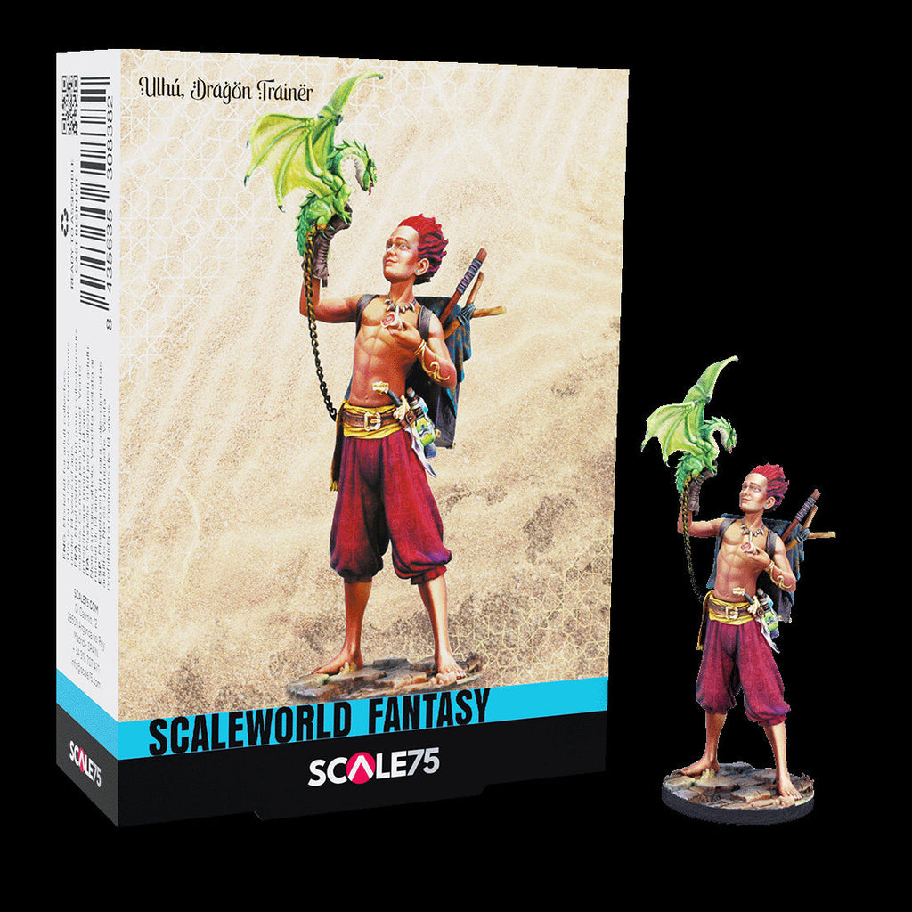 Scale 75 Figures Scale World Fantasy Ulh Dragon Trainer 75mm