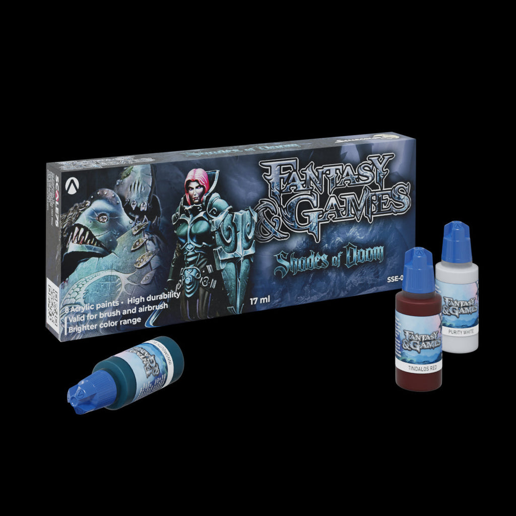 Scale 75 SSE-019 Fantasy Colours Shades Of Doom Paint Set (9210254917869)