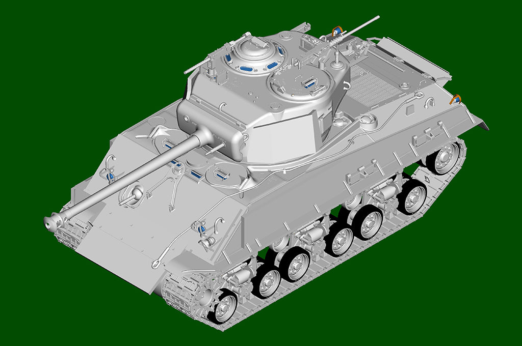 I Love Kit 1/16 M4A3E8 Thunder VII Medium Tank (2)