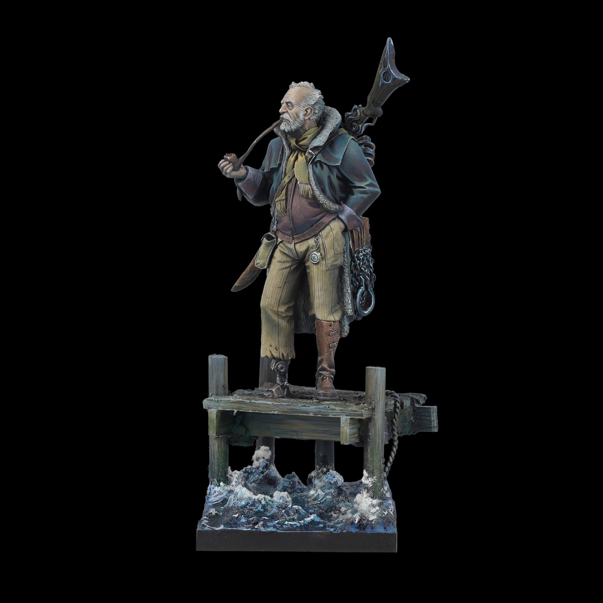 Scale 75 Figures Steam Wars Captain Ahab 75mm (2)