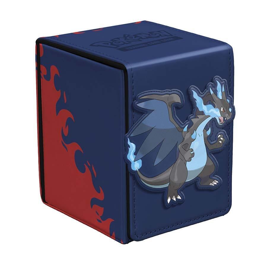 Ultra Pro Pokemon: Alcove Flip Deck Box (Mega Charizard X) - UP16734
