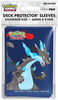 Ultra Pro Pokemon: Mega Charizard X 65 Count Deck Protector Sleeves - UP16730