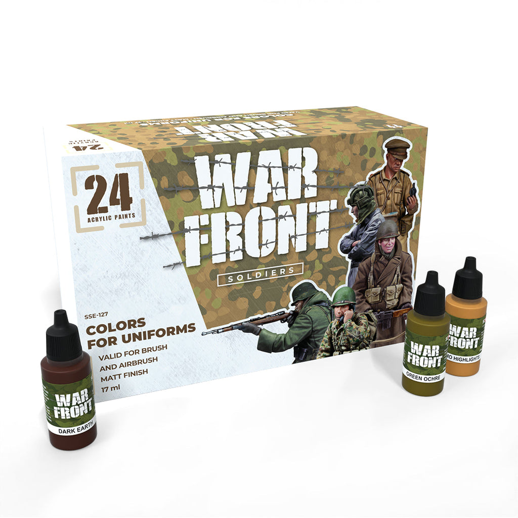Scale 75 Warfront Soldiers Paint Set