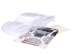 Traxxas 6965 BODY SLASH 4X4 CLEAR/DECALS