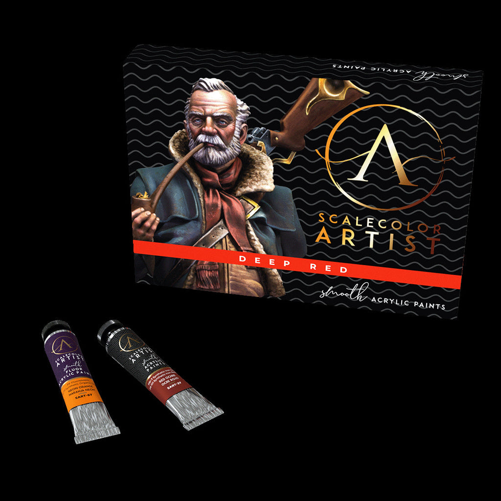 Scale 75 SSAR-024 Scalecolor Artist Deep RedPaint Set (9213719412973)