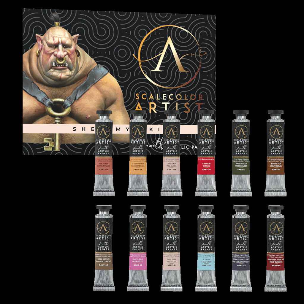 Scale 75 SSAR-022 Scalecolor Artist Shed My SkinPaint Set (9213719347437)