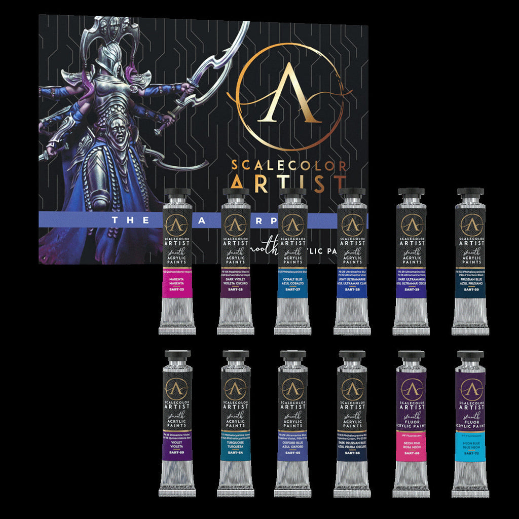 Scale 75 SSAR-025 Scalecolor Artist The Sea PurpplePaint Set (9213719445741)
