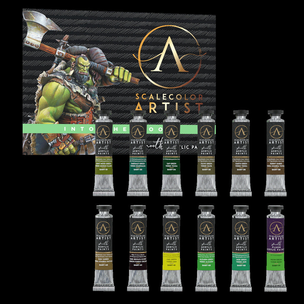 Scale 75 SSAR-026 Scalecolor Artist Into The Woods Paint Set (9213719478509)