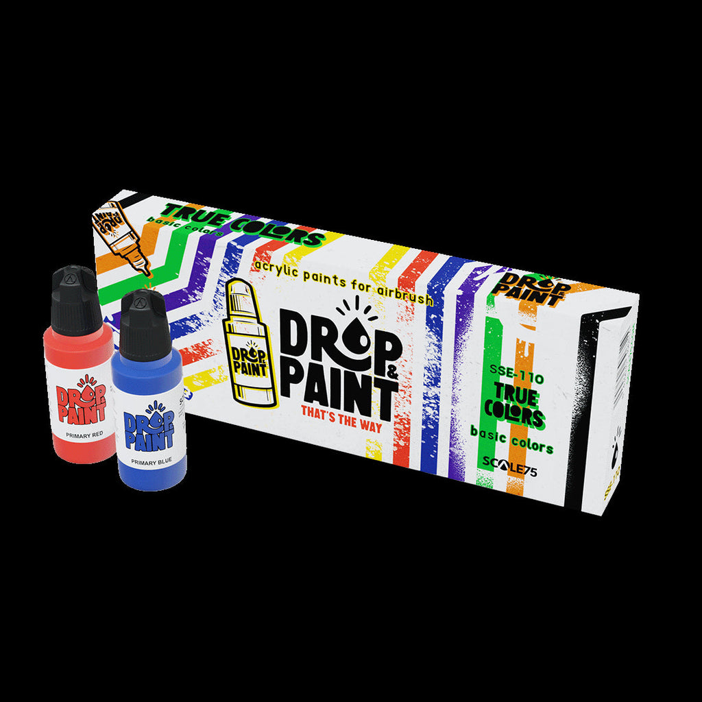 Scale 75 SSE-110 Drop and Paints True Colors Paint Set (9210269204717)