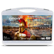 Vallejo 70252 Basic Case. Includes: 75 basic Colors + 5 auxiliaries - 80 Colors case (8938281992429)