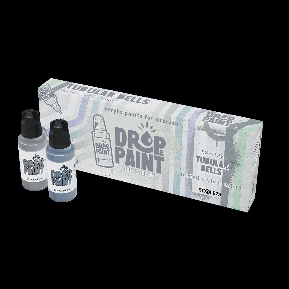Scale 75 SSE-122 Drop and Paints Tubular Bells Paint Set (9213719216365)