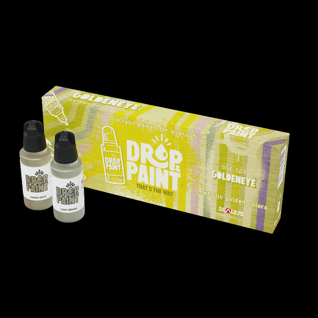 Scale 75 SSE-123 Drop and Paints Goldeneye Paint Set (9213719249133)