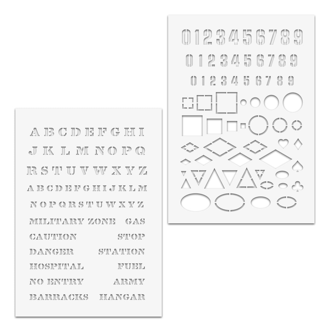Scale 75 Accessories Stencils (2)