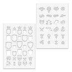 Scale 75 Accessories Stencils (4)