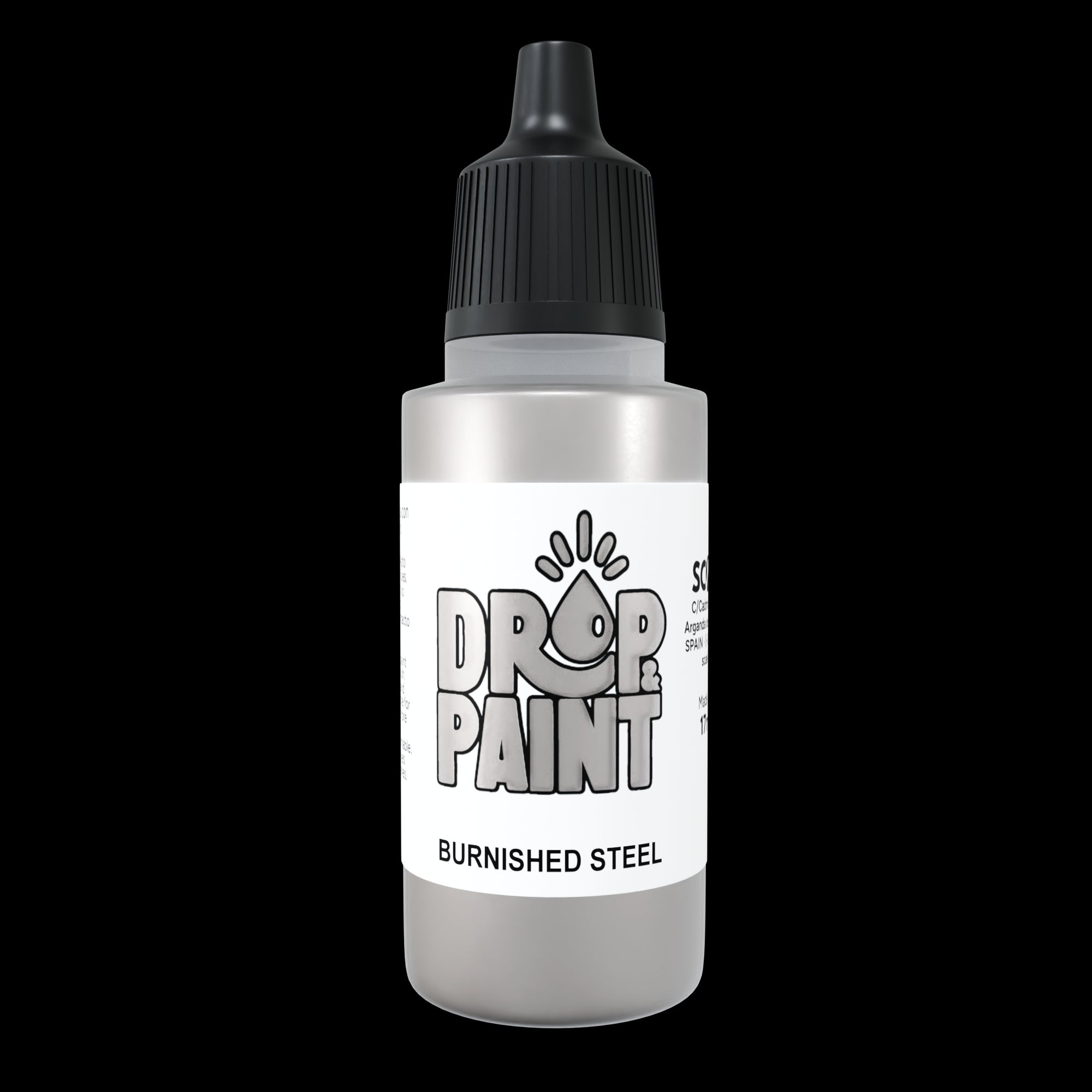 Scale 75 SDP-106 Drop and Paints Burnished Steel 17ml (9210268319981)