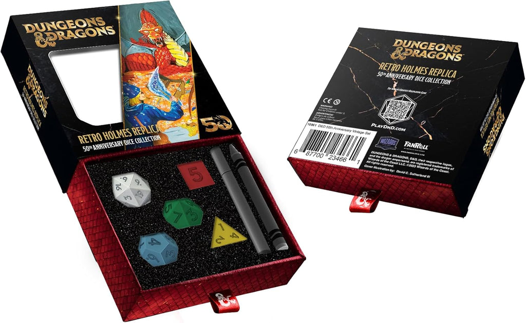 MDG Fanroll D&D 50th Anniversary Retro Set