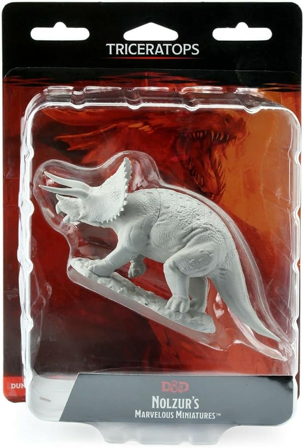 WizKids 73533 D&D Nolzurâ€™s Marvelous Miniatures: Triceratops (9003795644653)