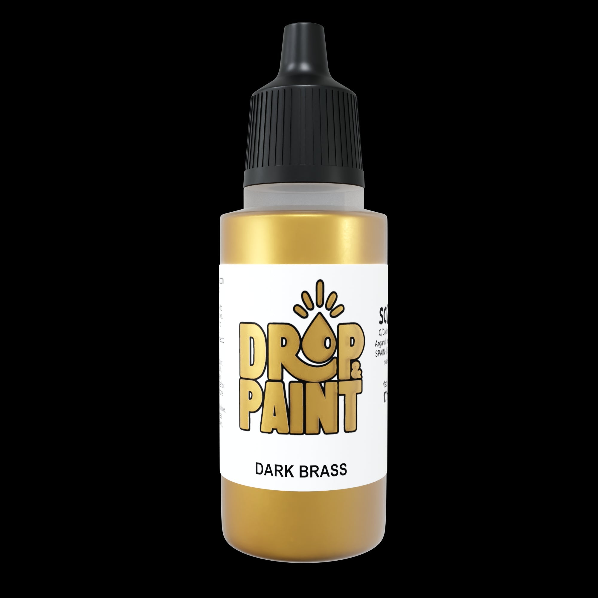 Scale 75 SDP-126 Drop and Paints Dark Brass 17ml (9210269073645)