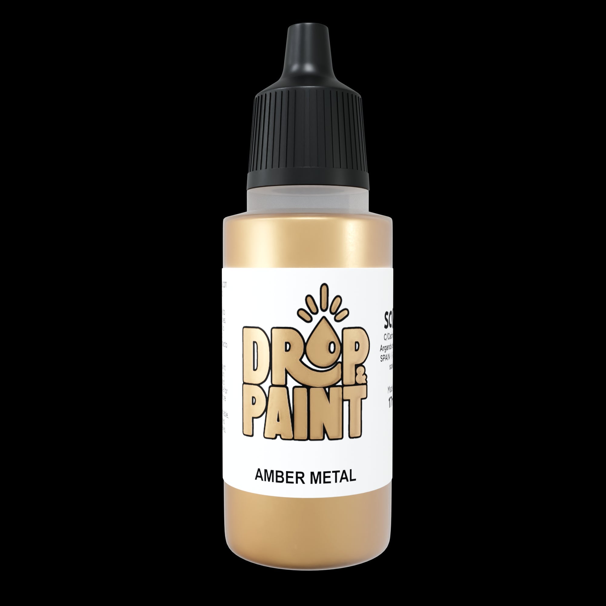 Scale 75 SDP-127 Drop and Paints Amber Metal  17ml (9210269106413)