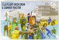 Fujimi 1/72 USN Flight Deck Crew and Carrier Tractor