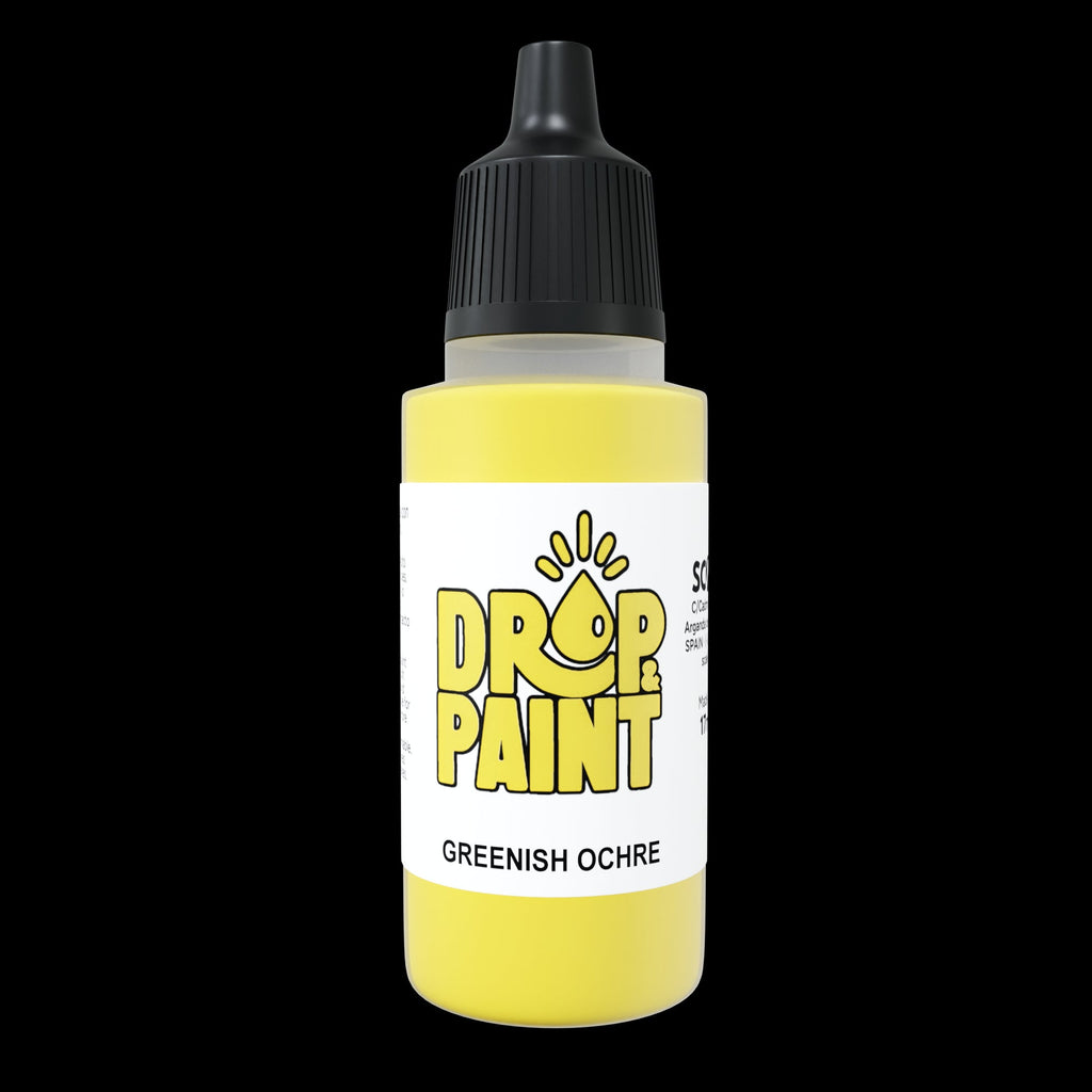 Scale 75 SDP-60 Drop and Paints Greenish Ochre  17ml (9210266714349)