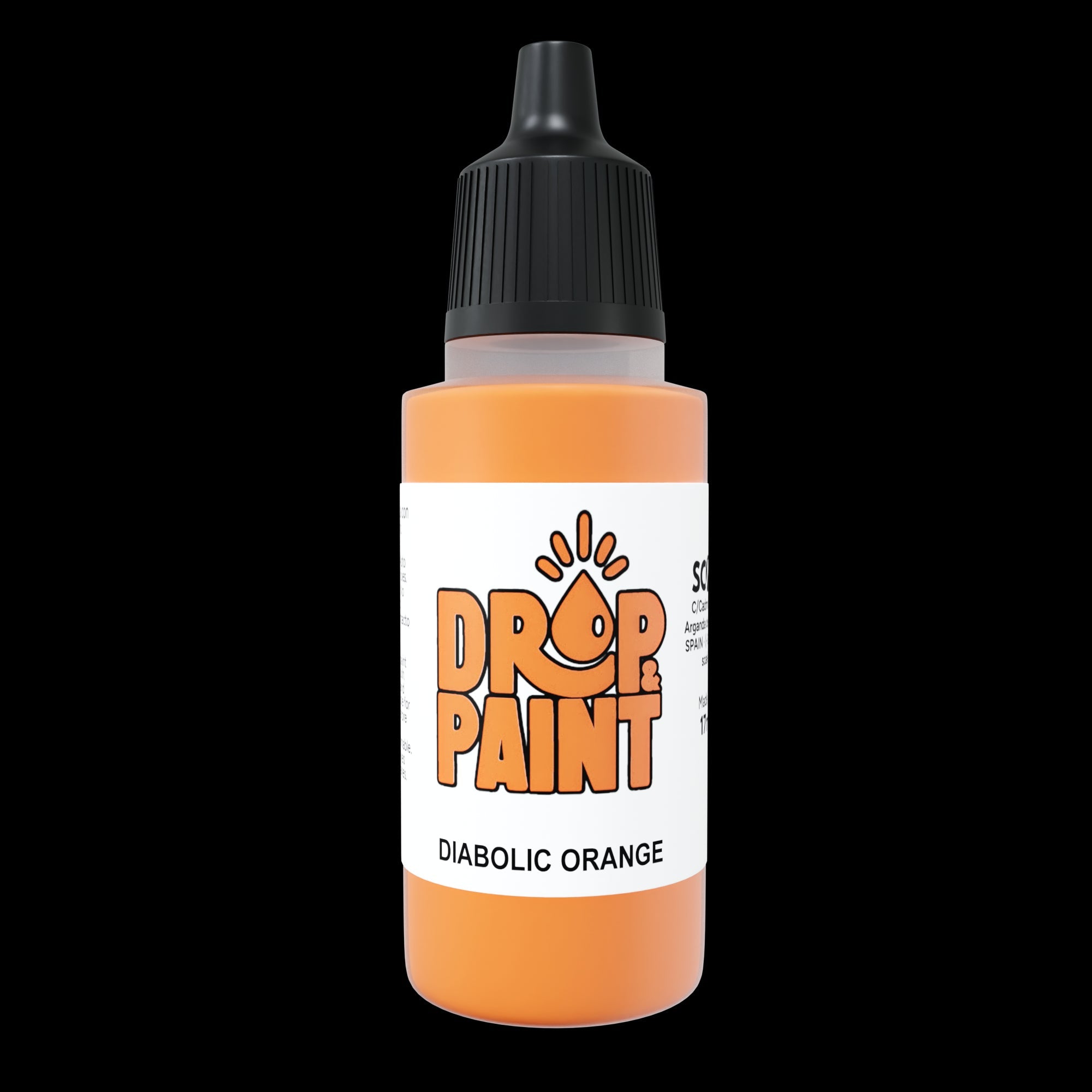 Scale 75 SDP-61 Drop and Paints Diabolic Orange 17ml (9210266747117)