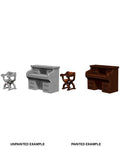WizKids 73362 Deep Cuts Unpainted Miniatures: Desk & Chair (9003790926061)