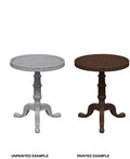 WizKids 73365 Deep Cuts Unpainted Miniatures: Small Round Tables (9003791024365)