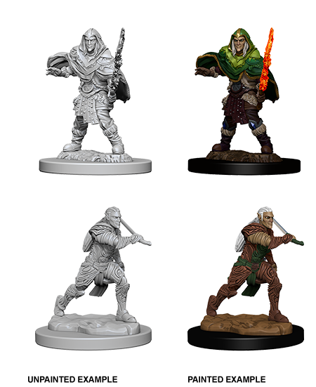 WizKids 73384 D&D Nolzurâ€™s Marvelous Miniatures: Male Elf Fighter (9003791876333)