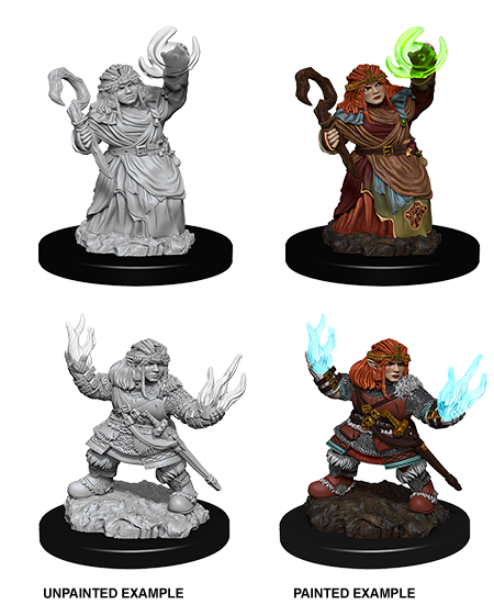 WizKids 73543 Pathfinder Battles Deep Cuts: Female Dwarf Summoner (9003796627693)