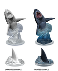 WizKids 73729 Deep Cuts Unpainted Miniatures: Shark (9003804393709)