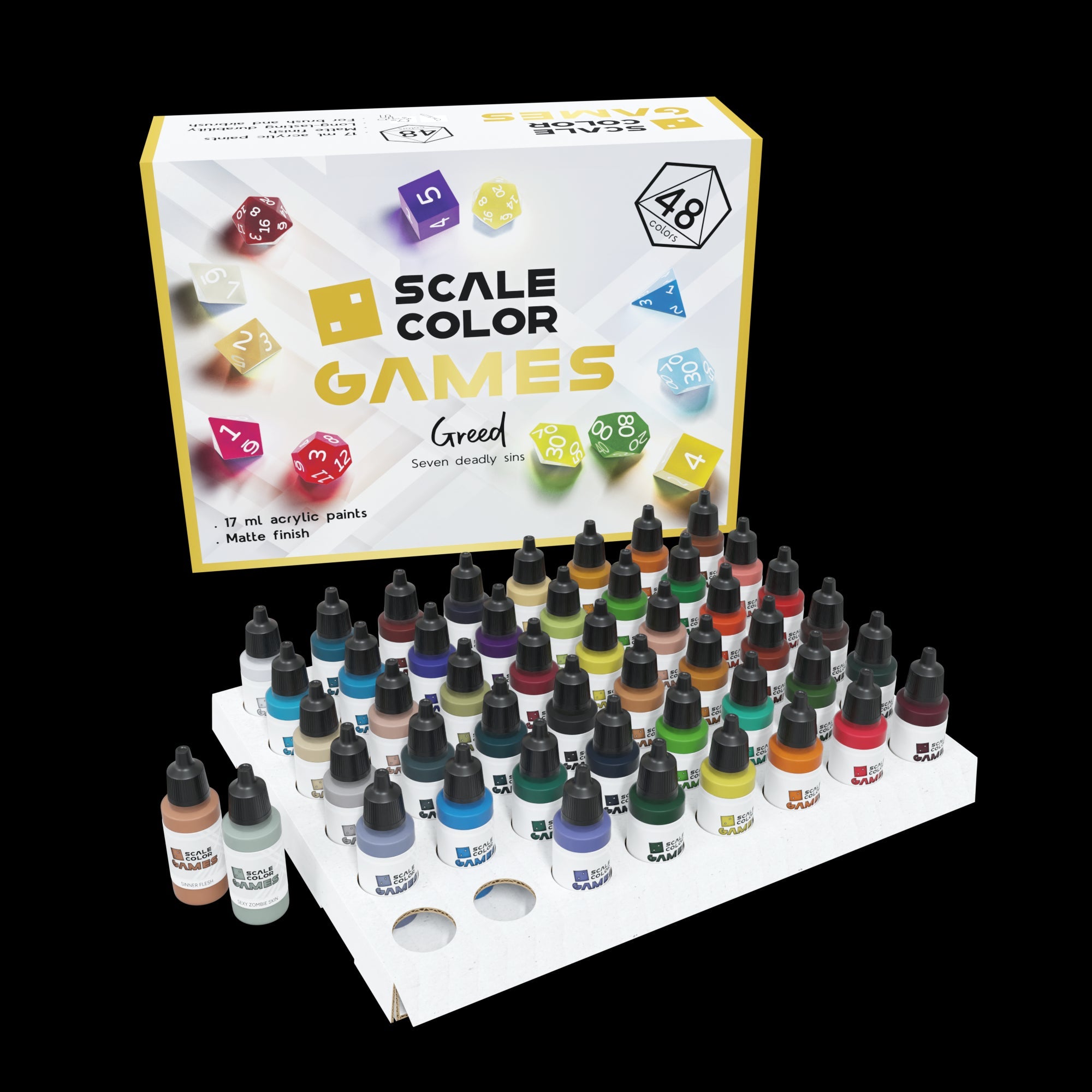 Scale 75 SSE-143 Scalecolor Games Greed Paint Set (9213724885229)