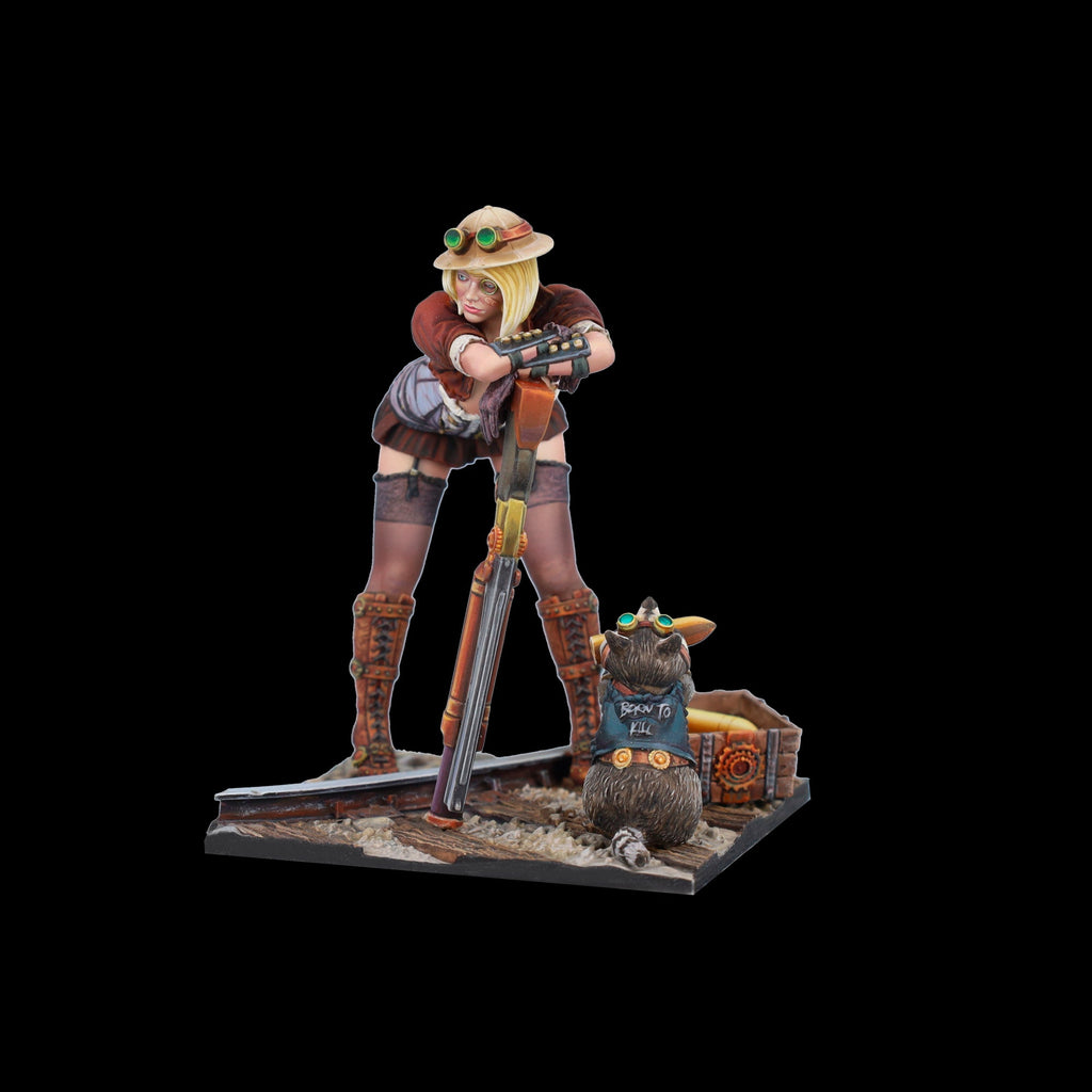 Scale 75 Figures Steam Wars Audrey D. & Rumblepop 75mm (4)