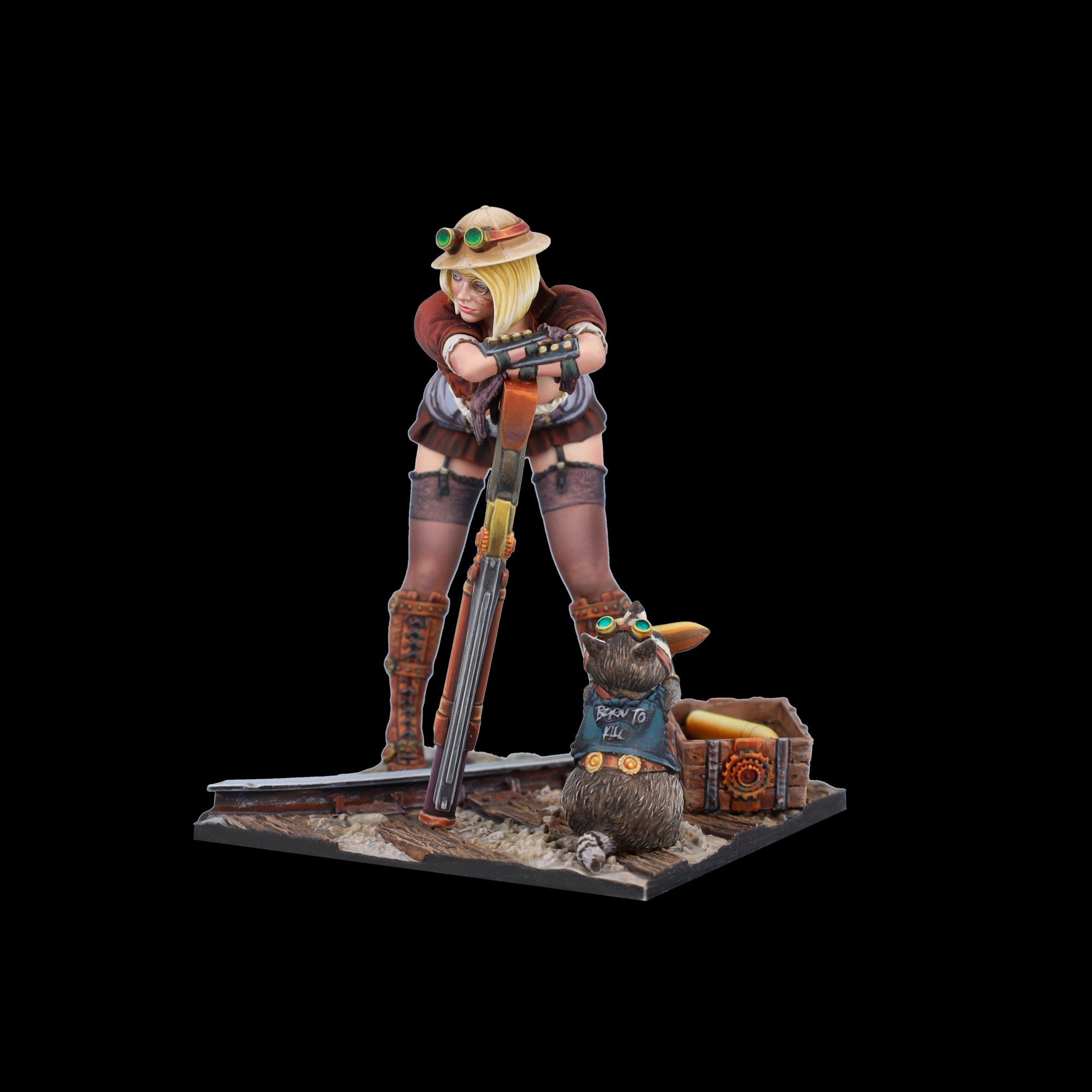 Scale 75 Figures Steam Wars Audrey D. & Rumblepop 75mm (5)