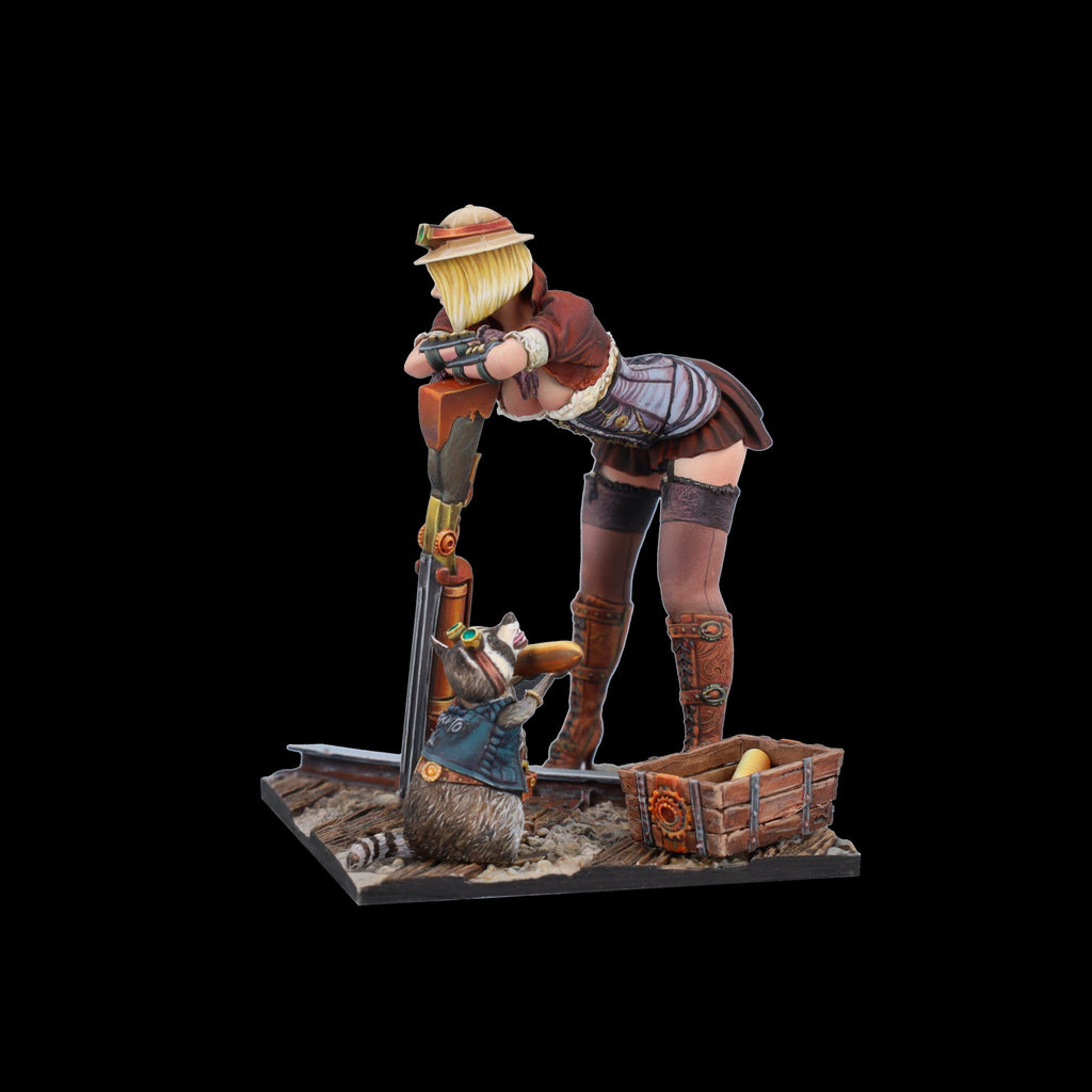 Scale 75 Figures Steam Wars Audrey D. & Rumblepop 75mm (10)