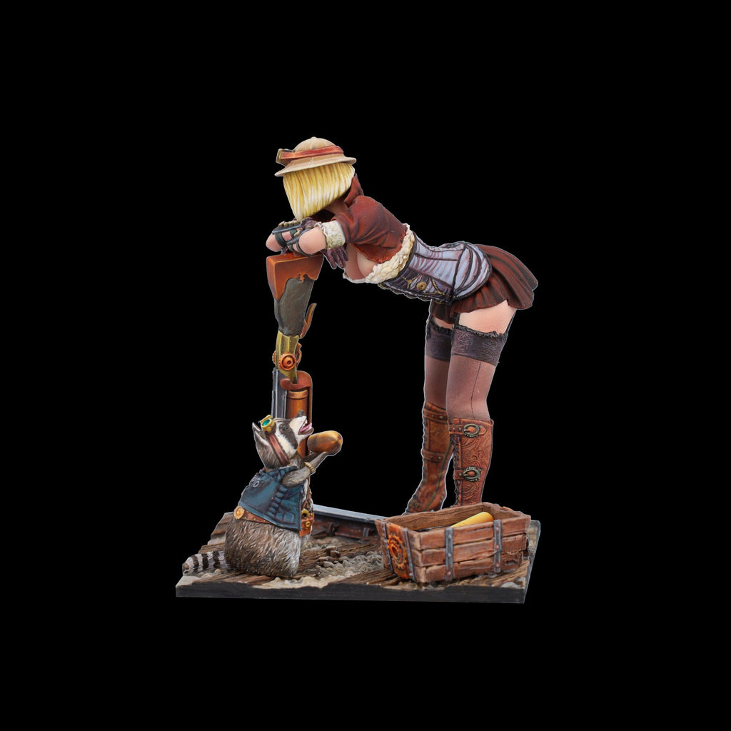 Scale 75 Figures Steam Wars Audrey D. & Rumblepop 75mm (12)