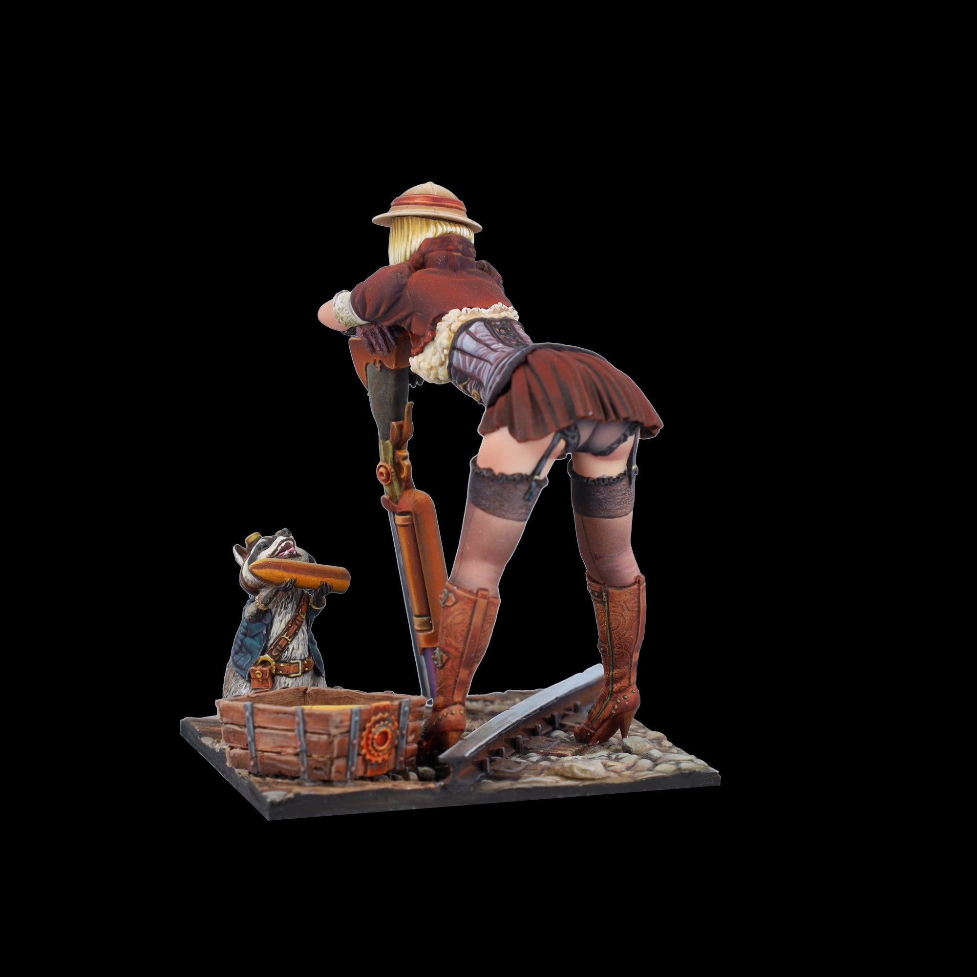 Scale 75 Figures Steam Wars Audrey D. & Rumblepop 75mm (19)