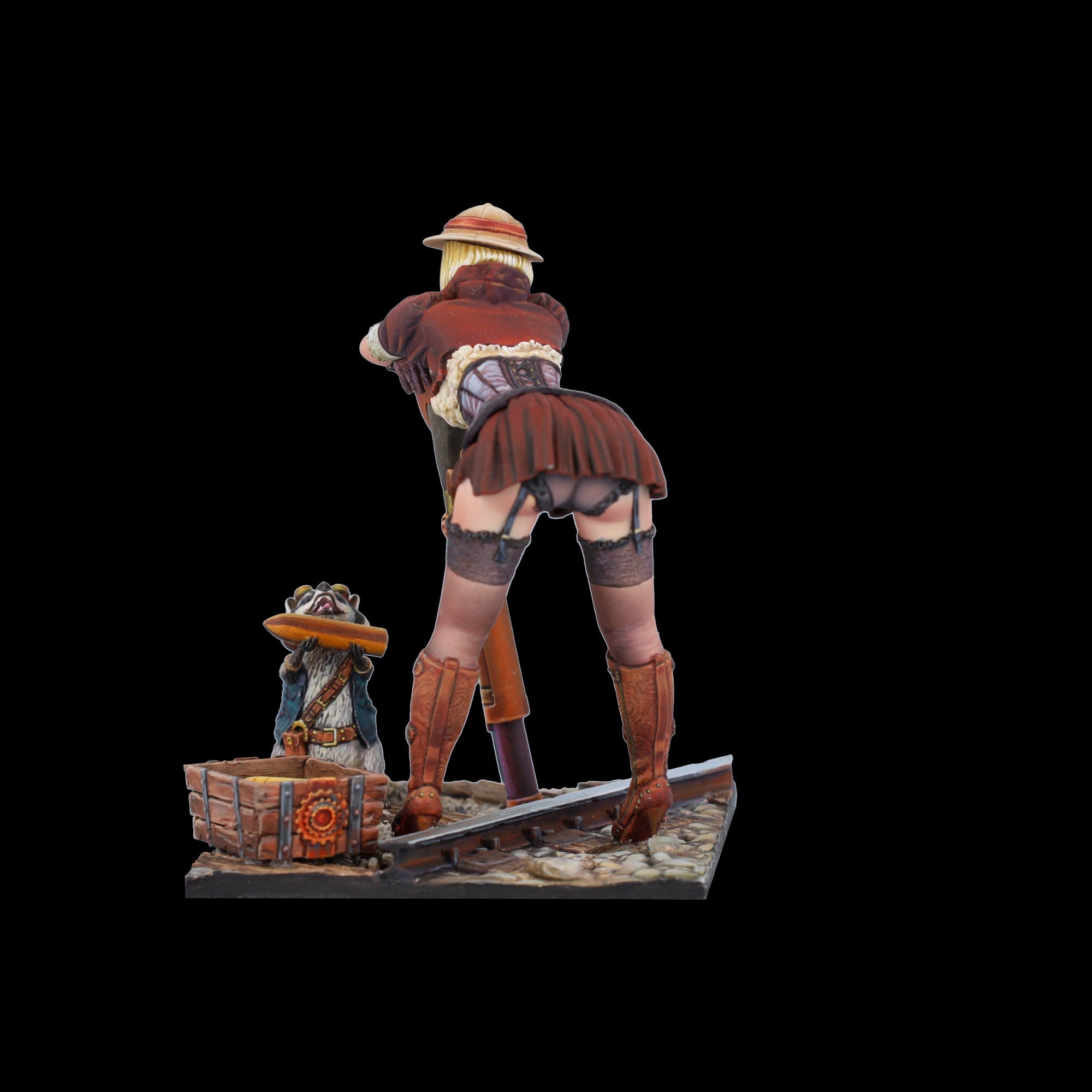 Scale 75 Figures Steam Wars Audrey D. & Rumblepop 75mm (21)