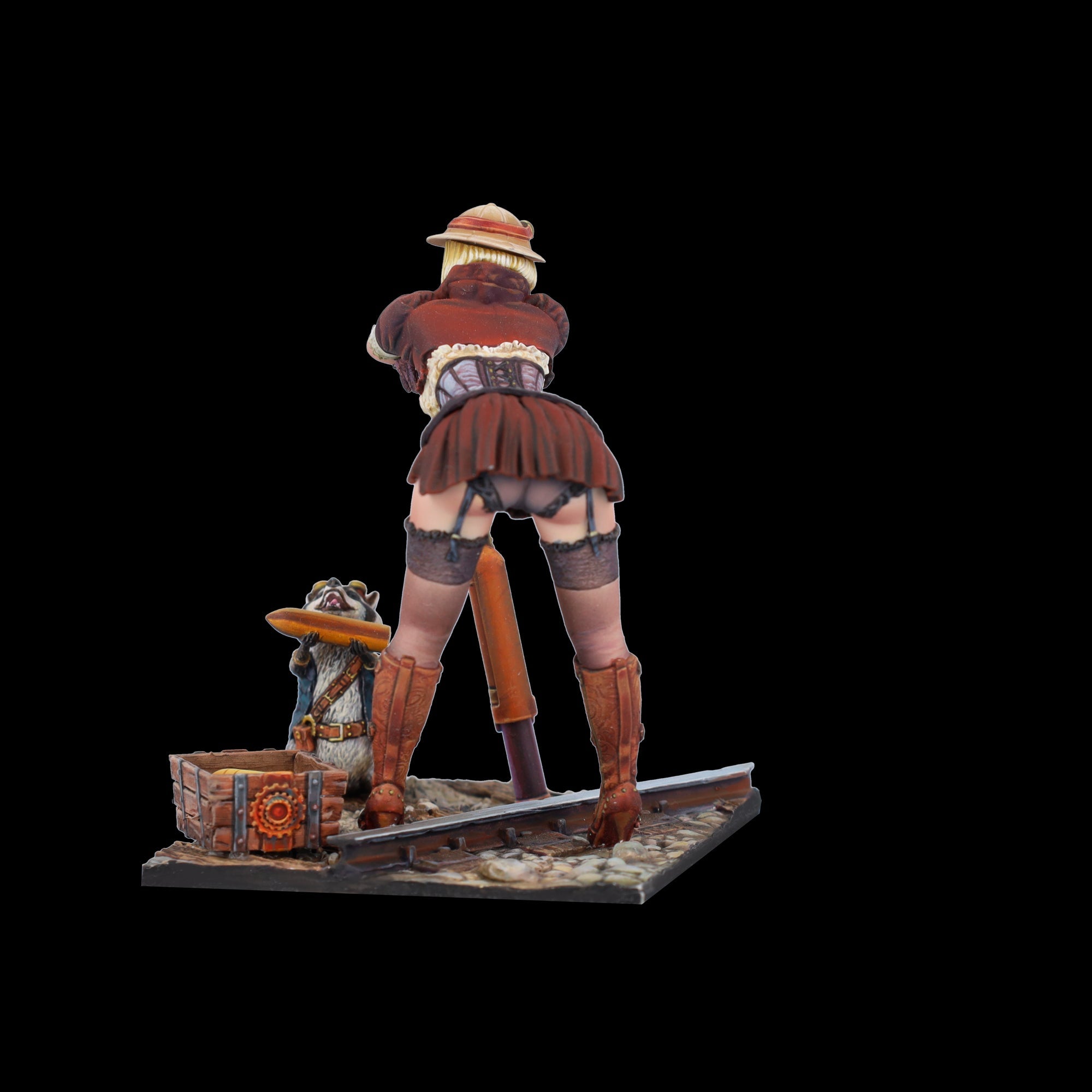 Scale 75 Figures Steam Wars Audrey D. & Rumblepop 75mm (22)