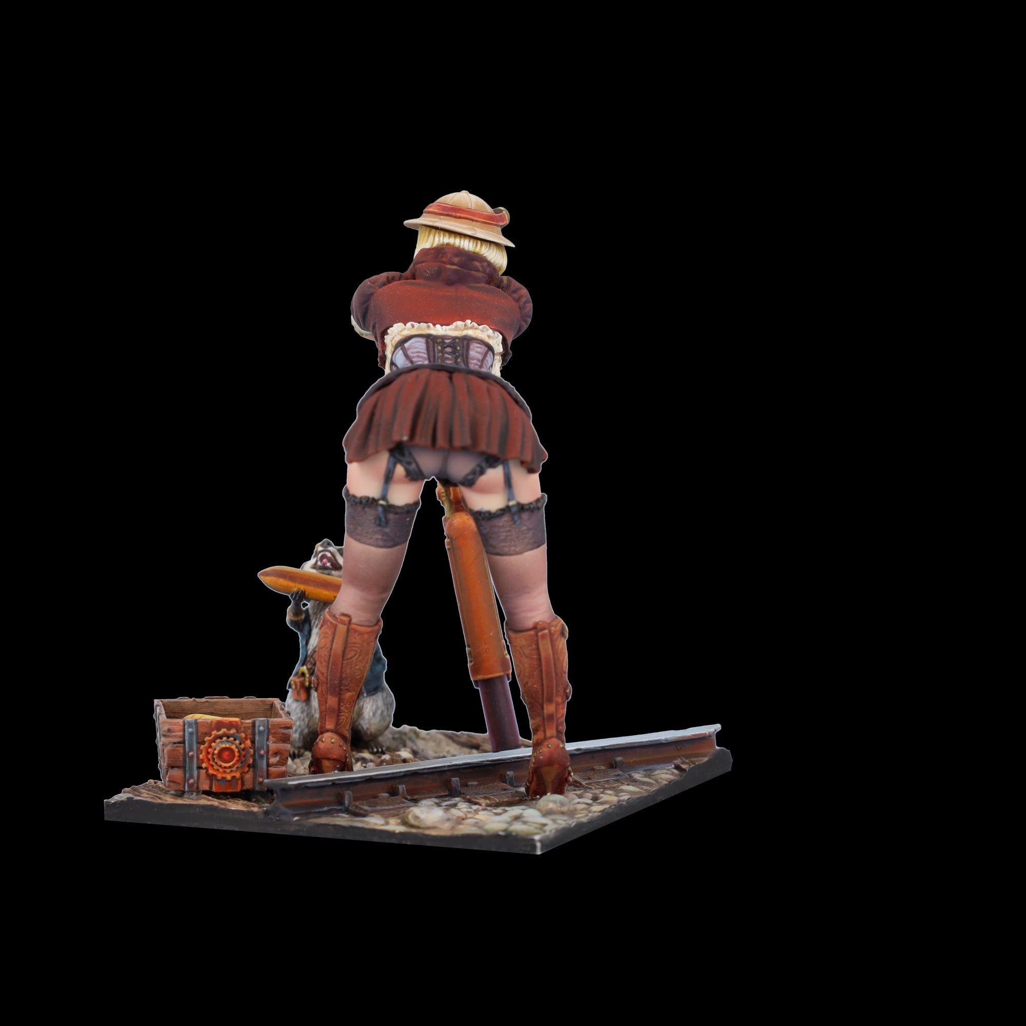 Scale 75 Figures Steam Wars Audrey D. & Rumblepop 75mm (23)