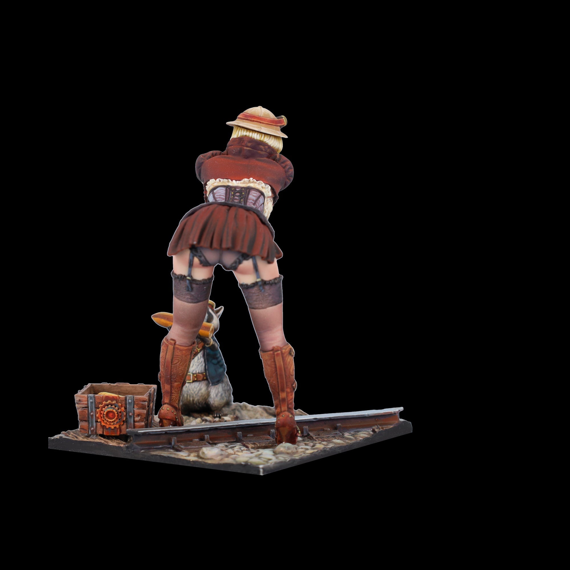 Scale 75 Figures Steam Wars Audrey D. & Rumblepop 75mm (24)
