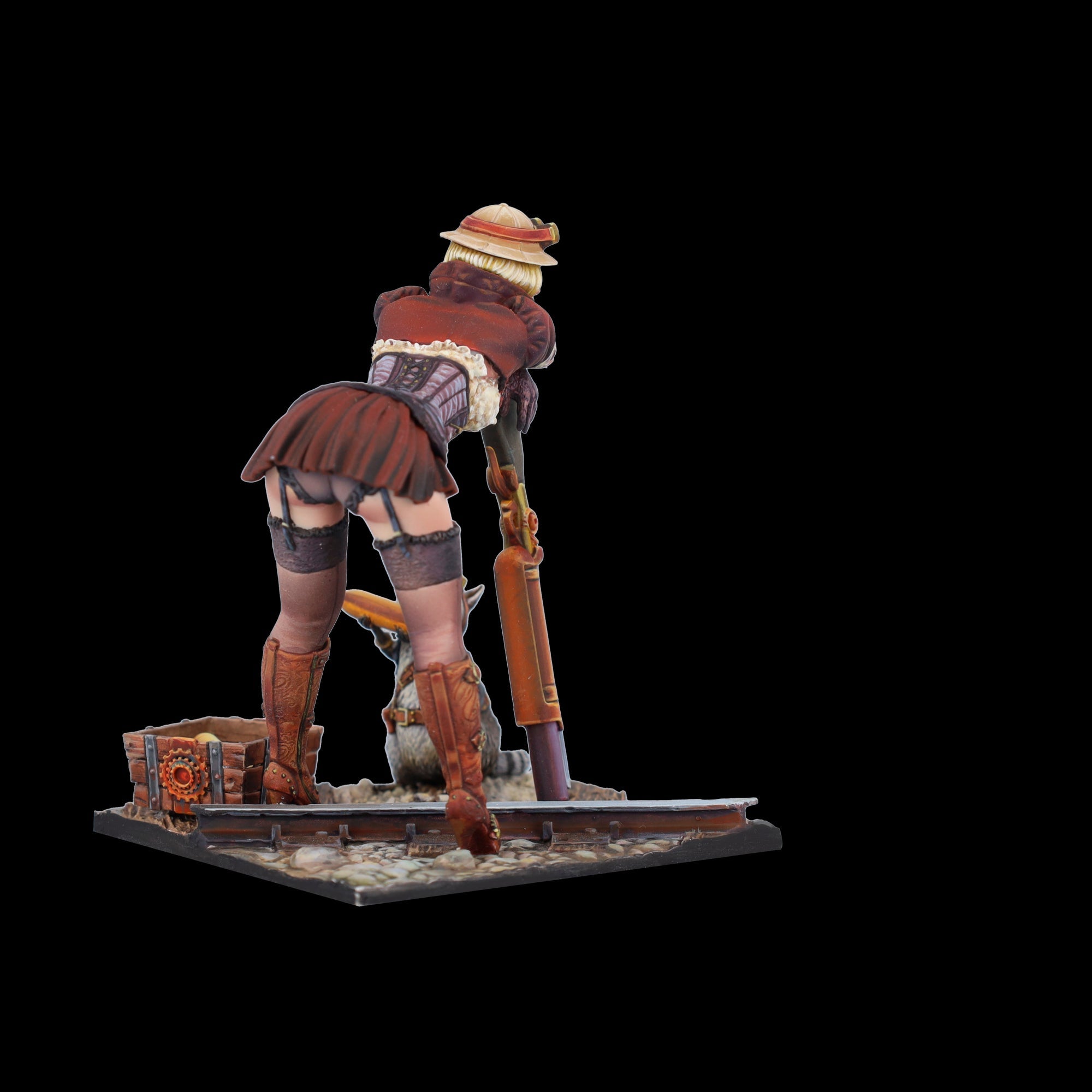 Scale 75 Figures Steam Wars Audrey D. & Rumblepop 75mm (26)