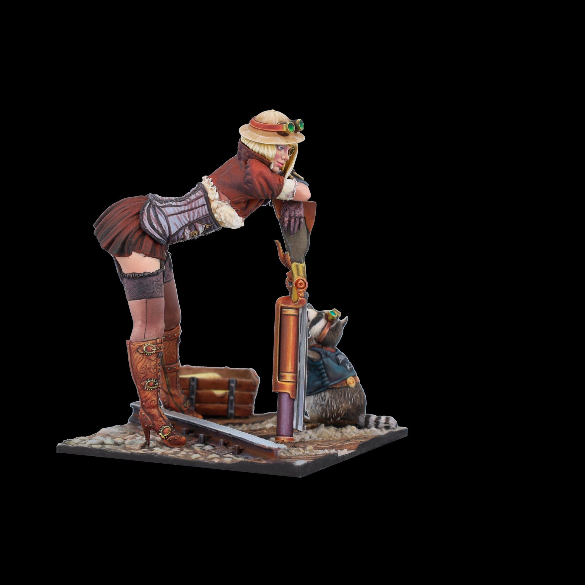 Scale 75 Figures Steam Wars Audrey D. & Rumblepop 75mm (32)