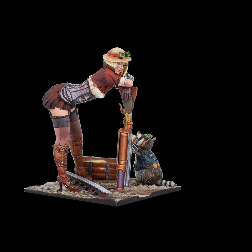 Scale 75 Figures Steam Wars Audrey D. & Rumblepop 75mm (33)