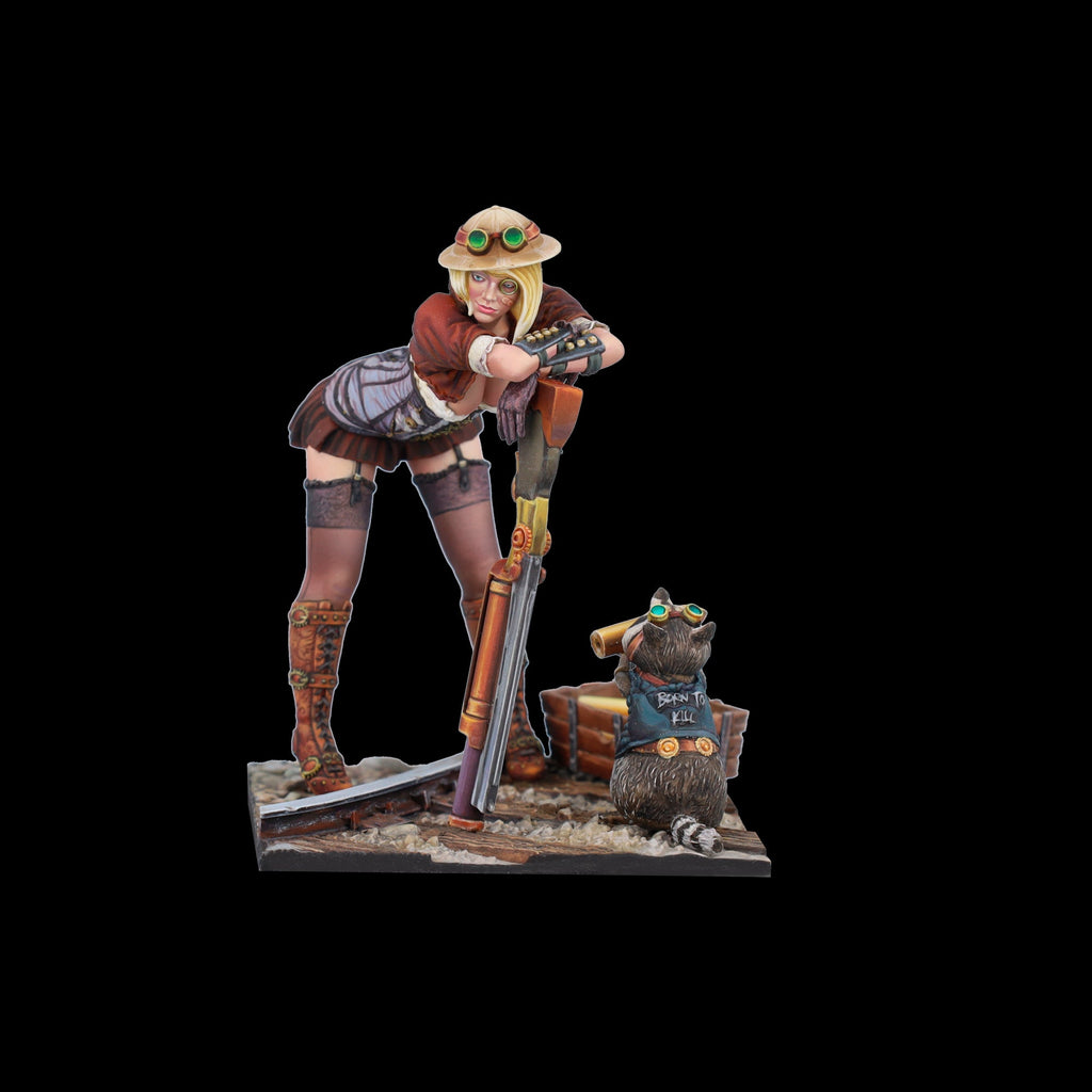 Scale 75 Figures Steam Wars Audrey D. & Rumblepop 75mm (38)