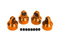 Traxxas 7764-ORNG SHOCK CAPS GTX ALUM ORNG (8828388704493)