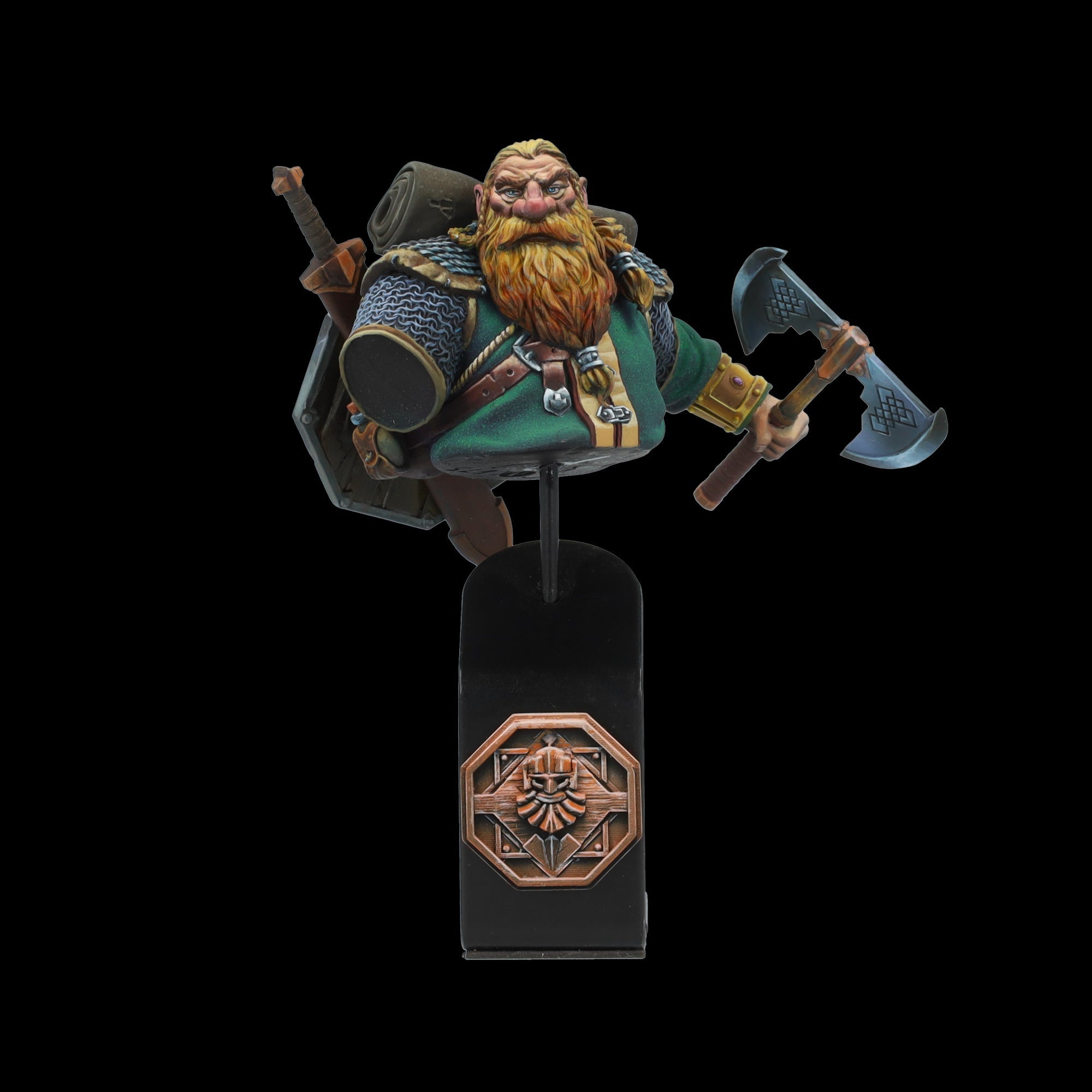 Scale 75 Busts The Chronicles of Run Broin The Dragon Hunter 1:12 (3)