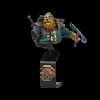 Scale 75 Busts The Chronicles of Run Broin The Dragon Hunter 1:12 (4)